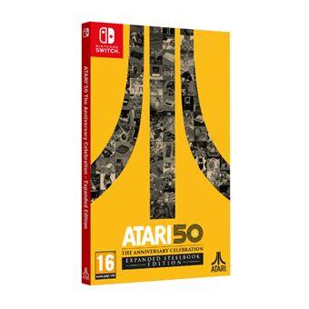 Atari 50 The Anniversary Celebration Expanded Steelbook Edition cover