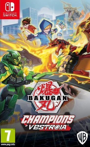 Bakugan Campeones de Vestroia cover