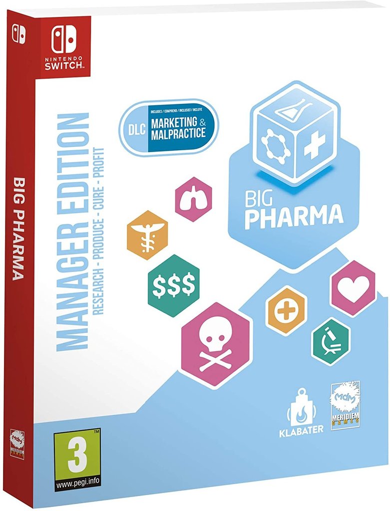 Big Pharma Manager Edition cover