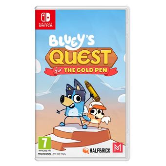 Bluey's Quest for The Golden Pen cover