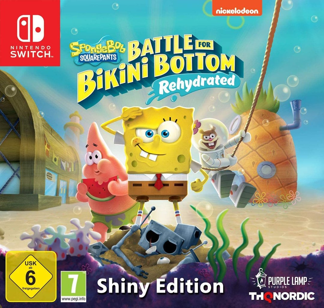 Bob Esponja: Battle for Bikini Bottom – Rehydrated Shiny Edition cover