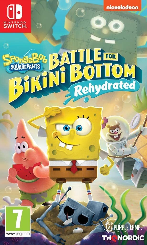 Bob Esponja: Battle for Bikini Bottom – Rehydrated cover
