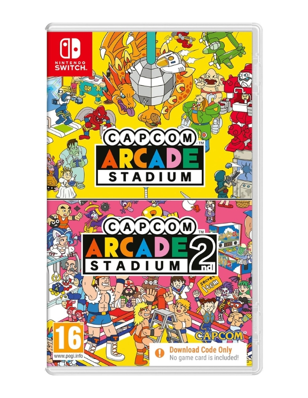 Capcom Arcade Stadium 1 y 2 cover