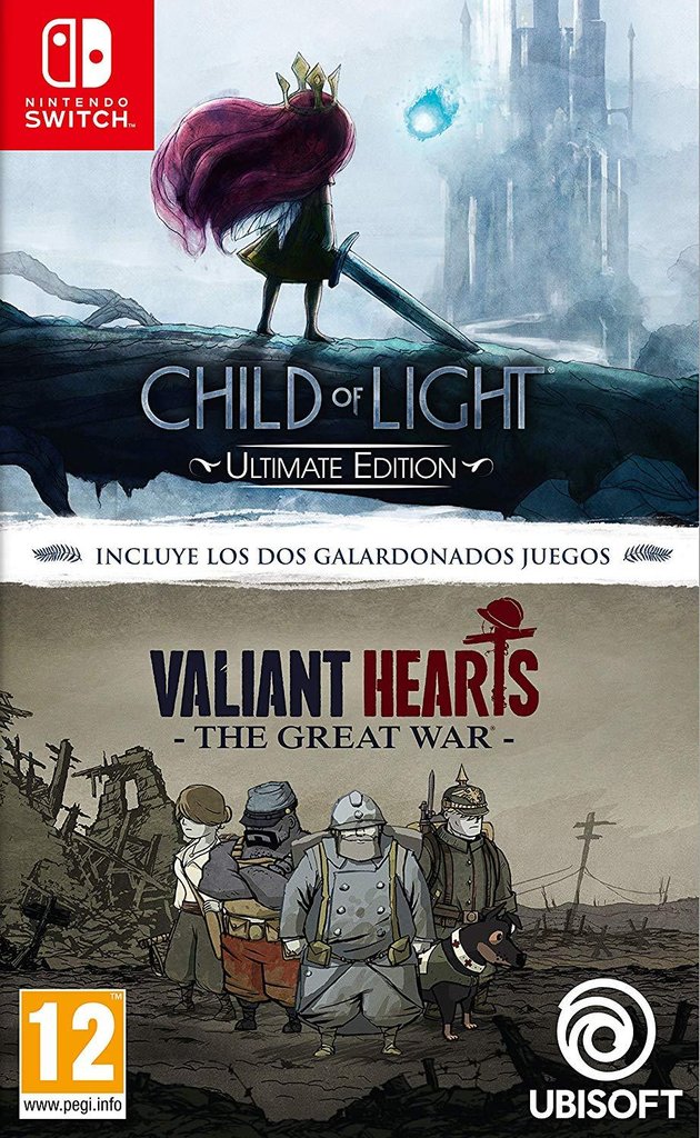 Child of Light + Valiant Hearts The Great War cover