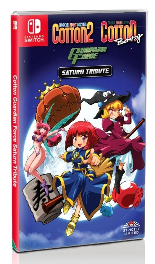 Cotton Guardian Force Saturn Tribute Collector’s Edition cover