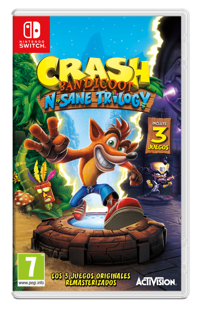 Crash Bandicoot: N. Sane Trilogy cover