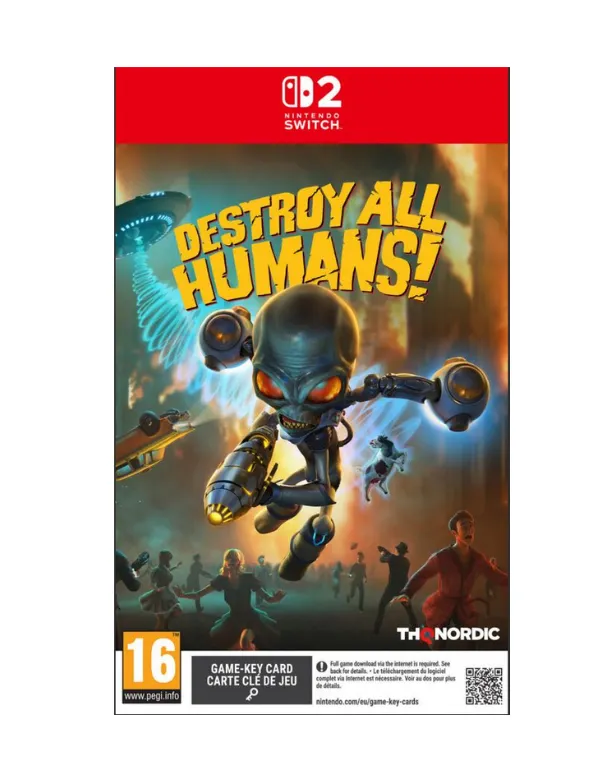Destroy All Humans! cover