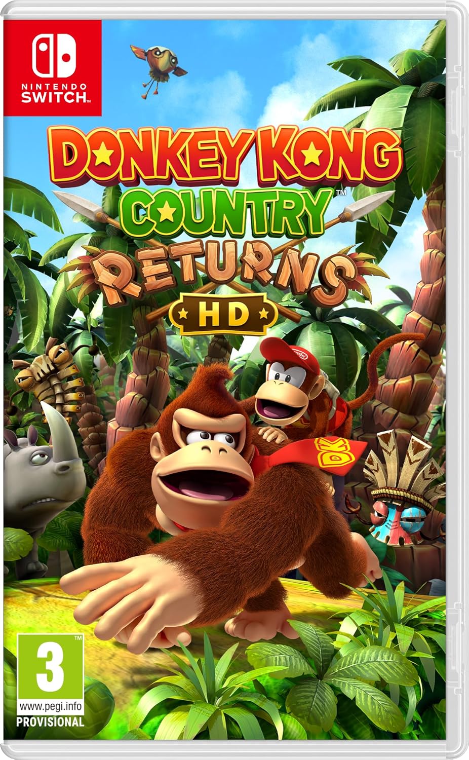 Donkey Kong Country Returns HD cover