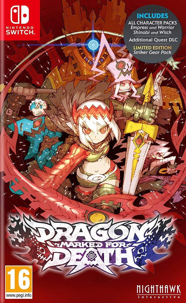 Dragon: Marked For Death SWTICH cover
