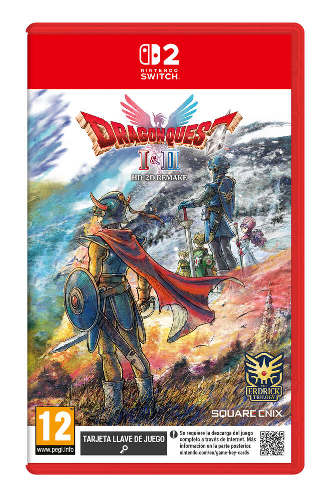 Dragon Quest 1 & 2 HD-2D Remake cover