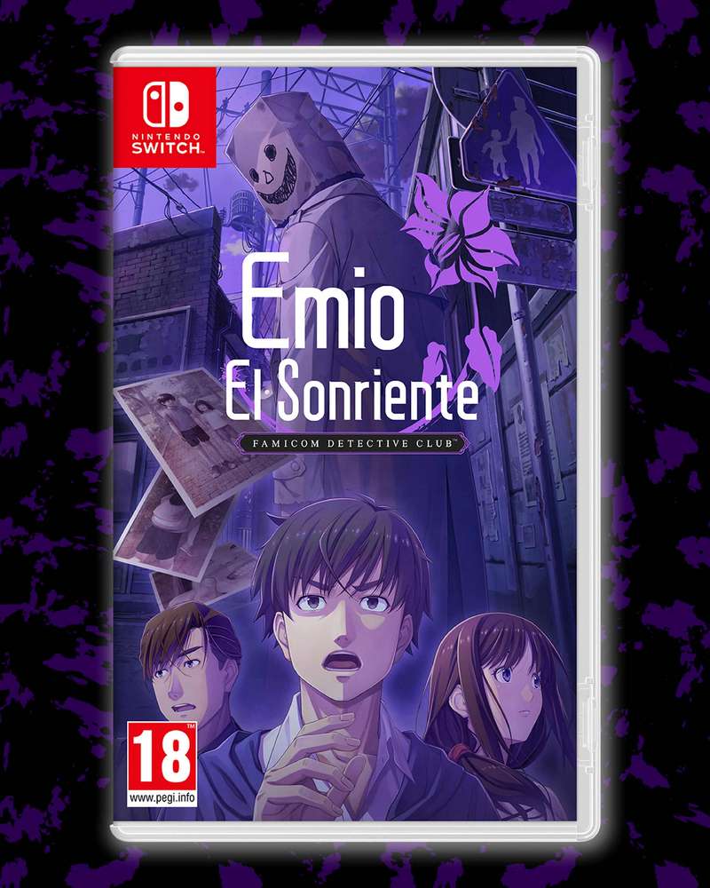 Emio  El Sonriente: Famicom Detective Club cover