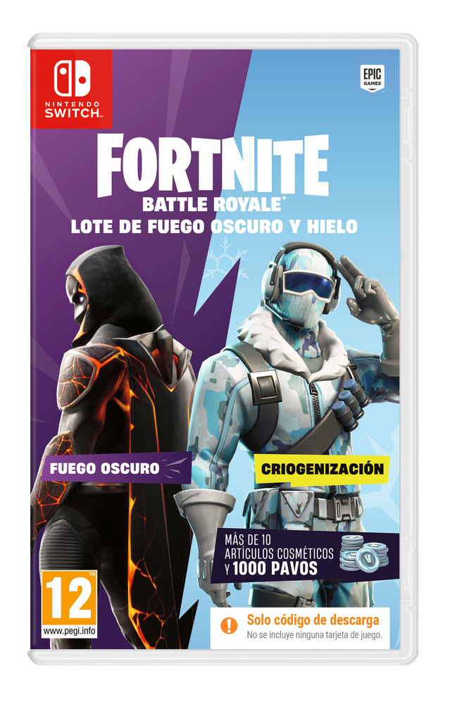 Fortnite: Lote de Fuego Oscuro y Hielo cover