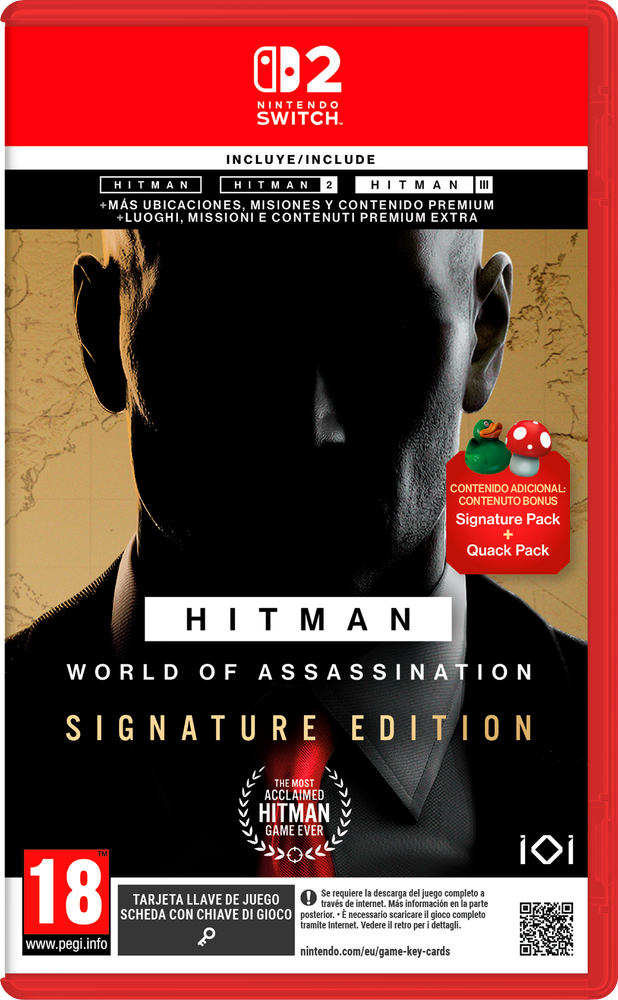 Hitman: World of Assassination  Signature Edition cover