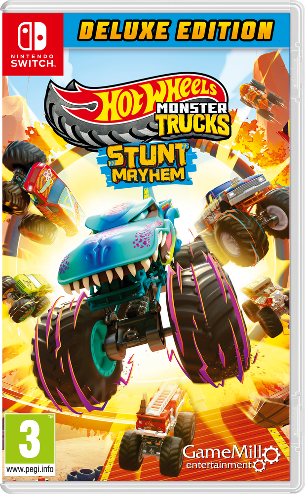 Hot Wheels Monster Trucks: Stunt Mayhem – Deluxe Edition cover