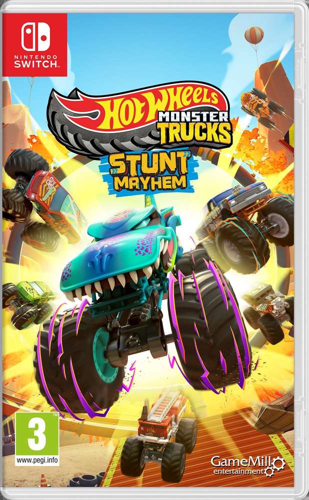 Hot Wheels Monster Trucks: Stunt Mayhem cover
