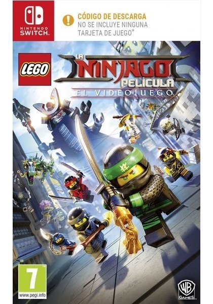 Lego Ninjago Película – El Videojuego (Código de Descarga) SWTICH cover