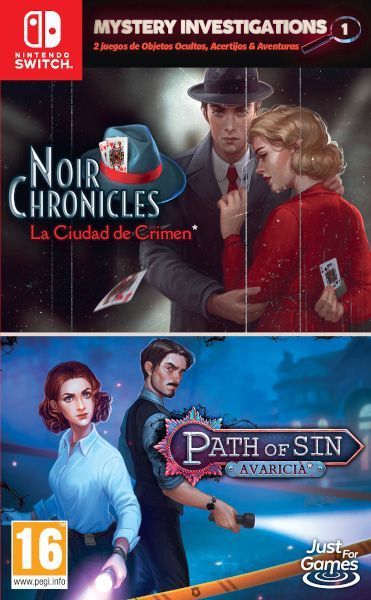 Mystery Investigations 1: Noir Chronicles + Path of Sin cover