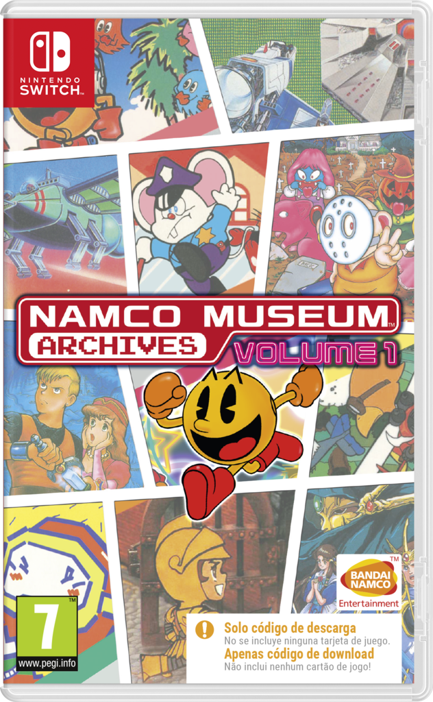 Namco Museum Archives Volumen 1 cover