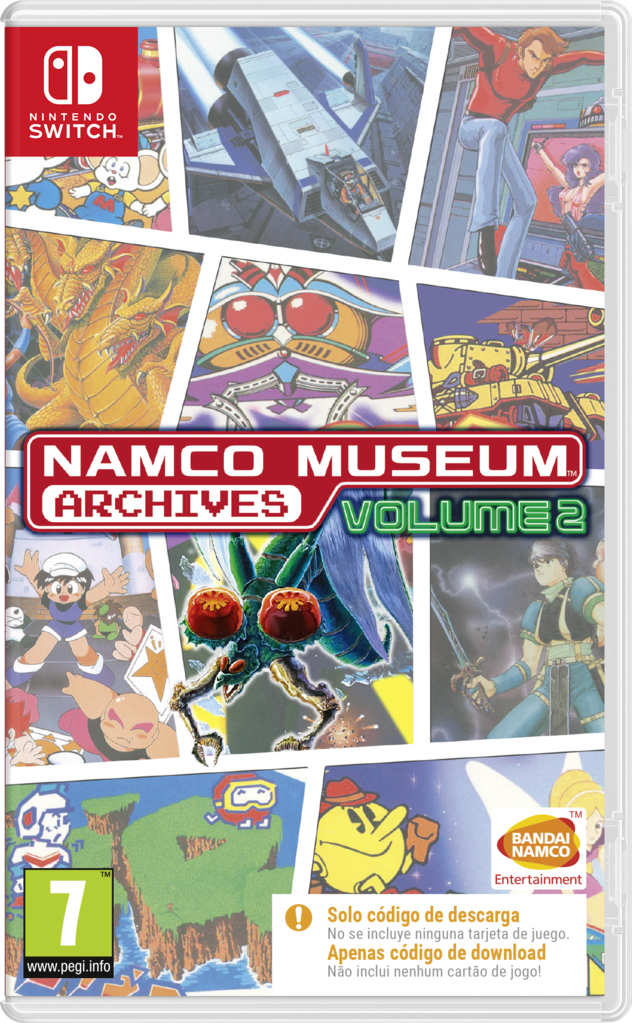 Namco Museum Archives Volumen 2 cover