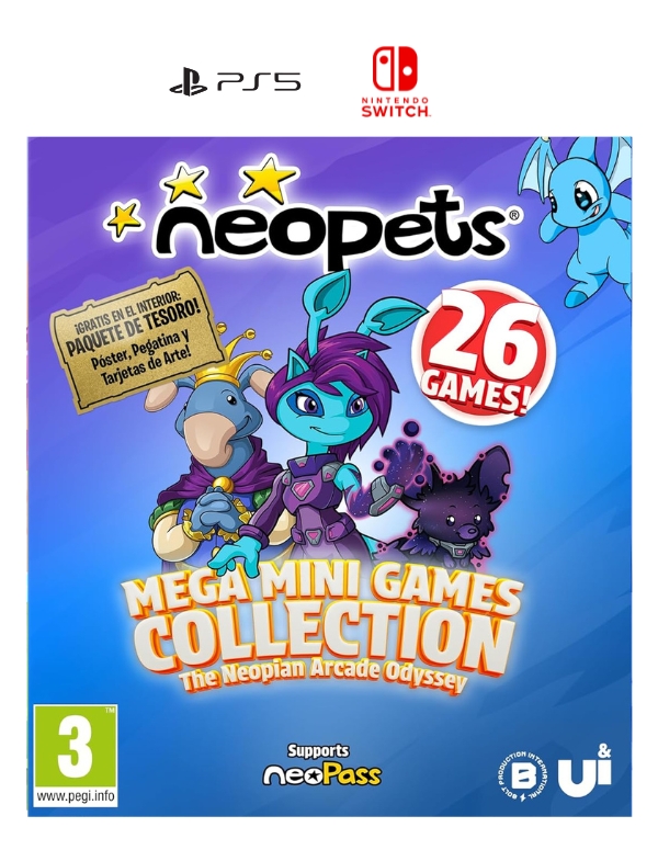 Neopets – Mega Mini Games Collection Day 1 Edition cover