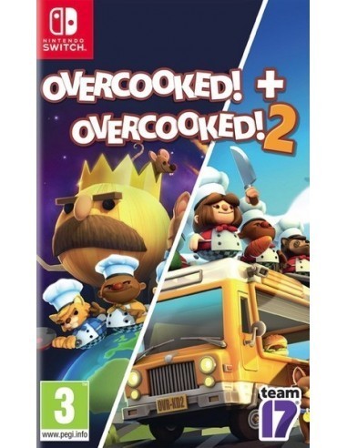 Overcooked! + Overcooked! 2 cover