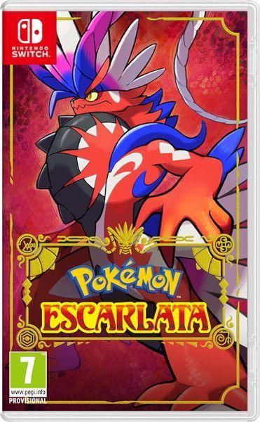 Pokémon Escarlata cover