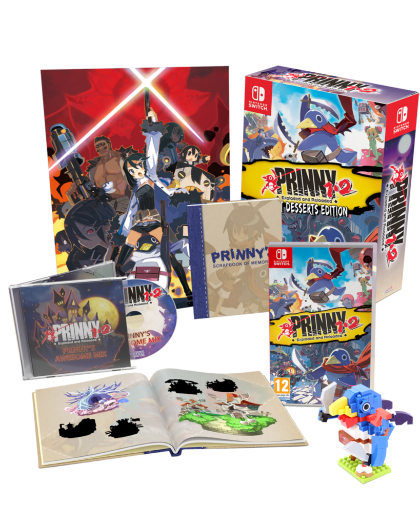 Prinny 1•2: Exploded and Reloaded Just Desserts Edition cover
