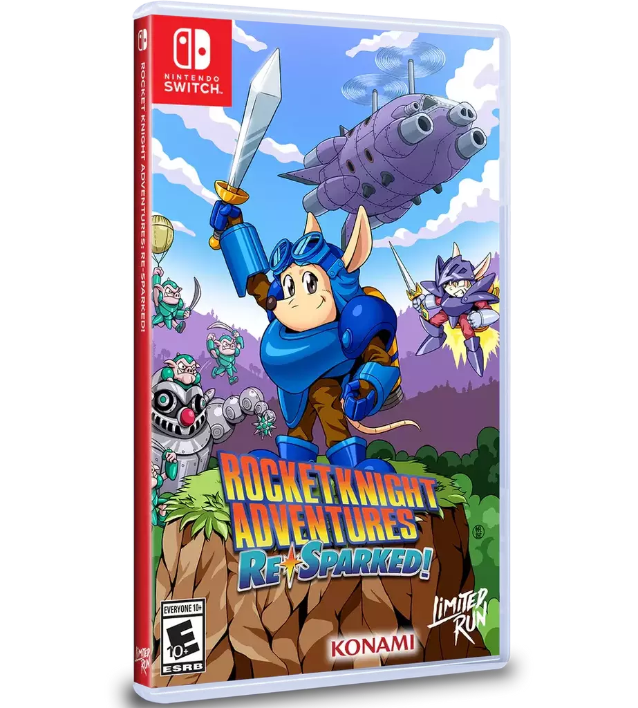 Rocket Knight Adventures Re- Sparked! cover