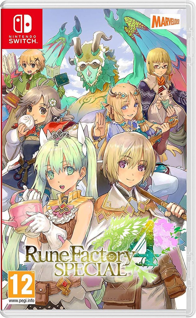 Rune Factory 4 Special cover
