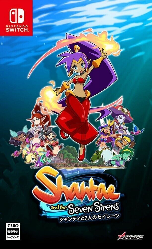 Shantae and the Seven Sirens cover