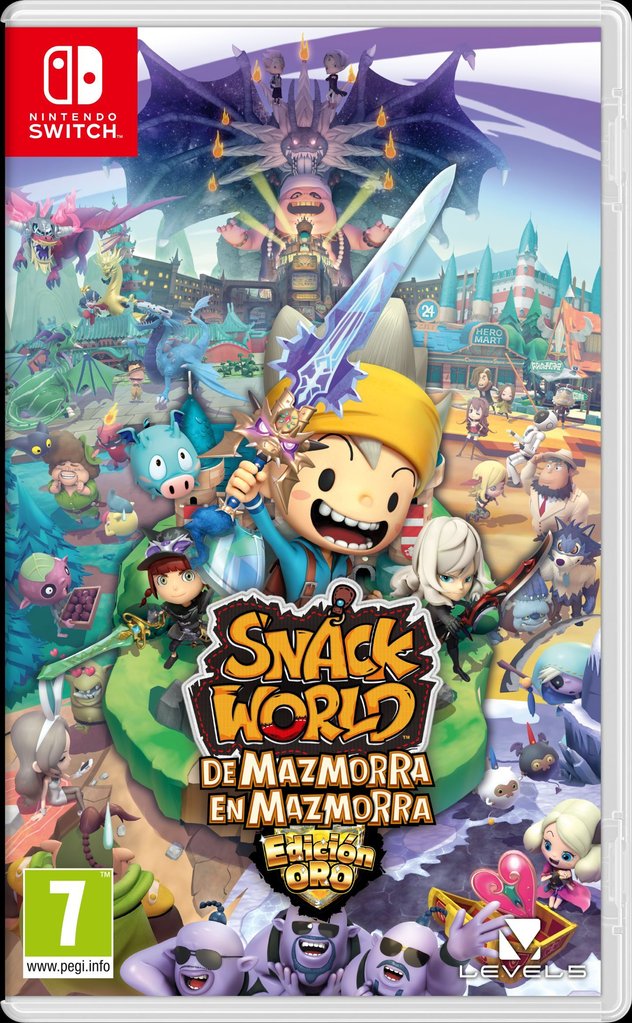 Snack World: De Mazmorra en Mazmorra Edición Oro cover