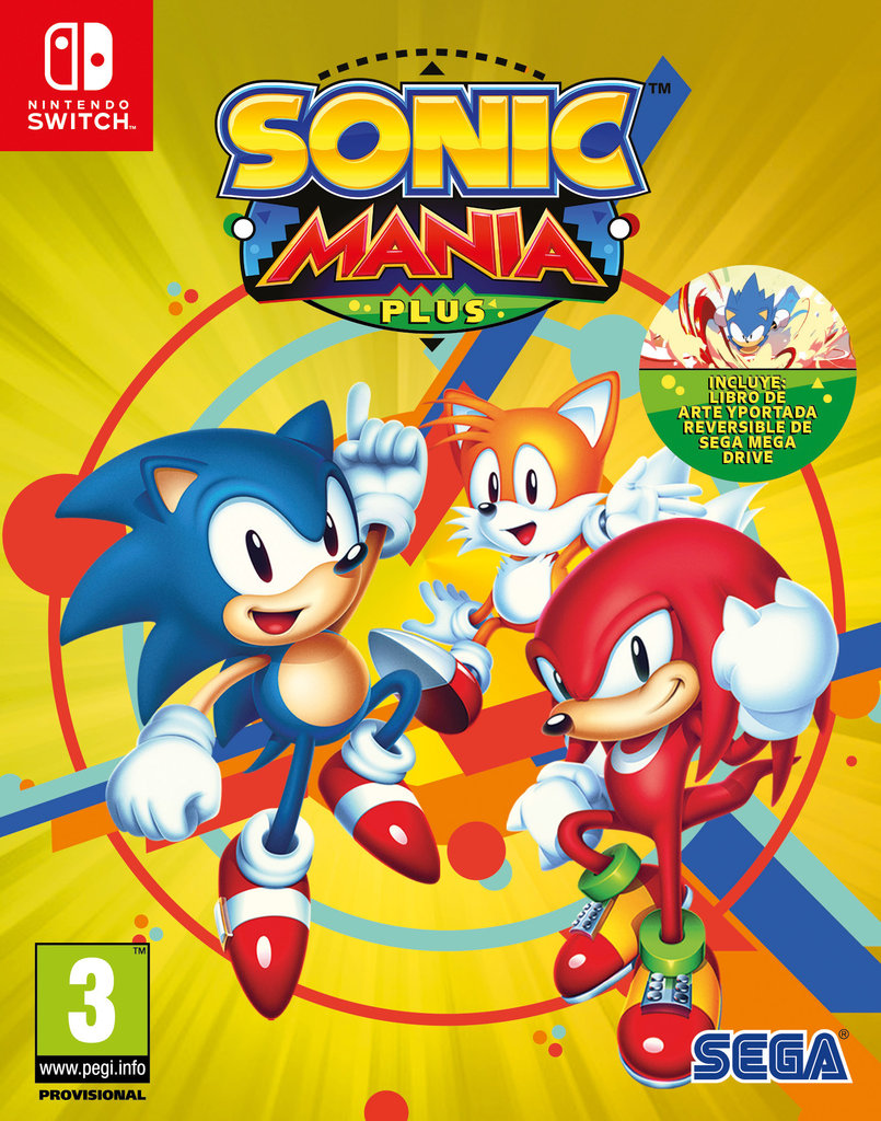 Sonic Mania Plus cover