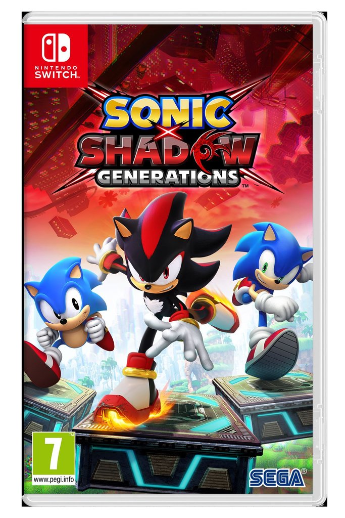 Sonic Shadow Generations cover