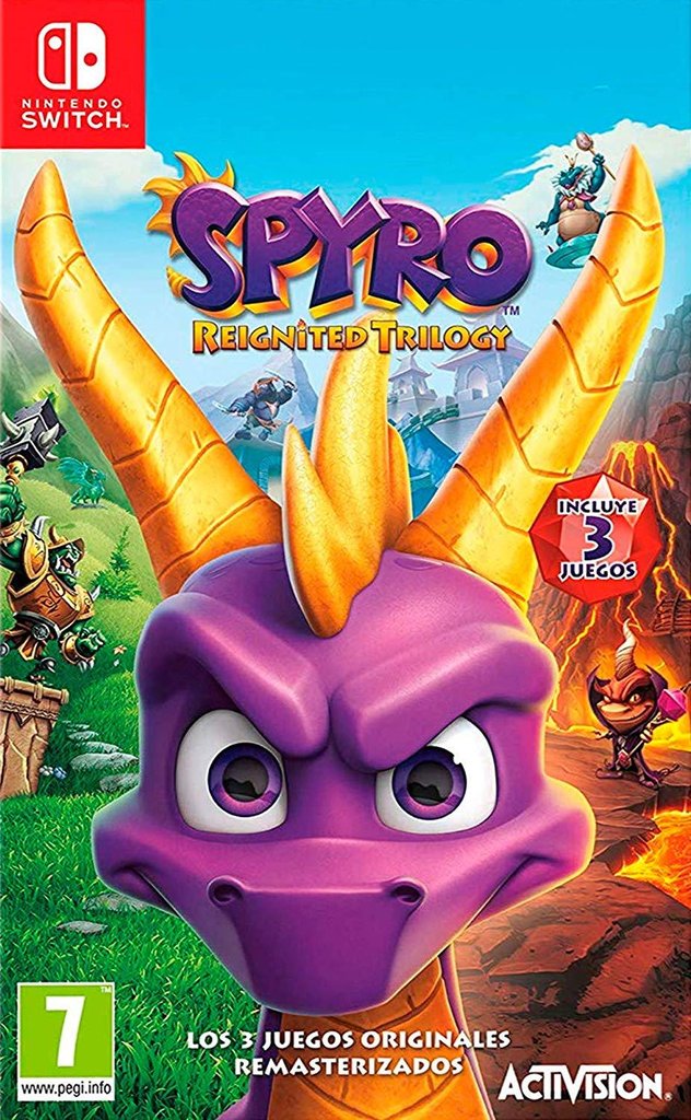 Spyro Reignited Trilogy cover