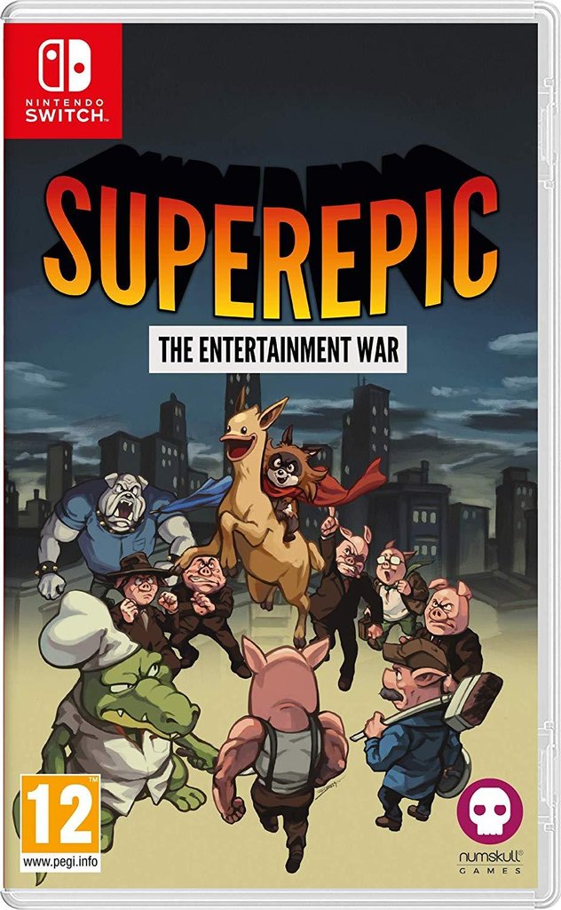 SuperEpic: The Entertainment War cover