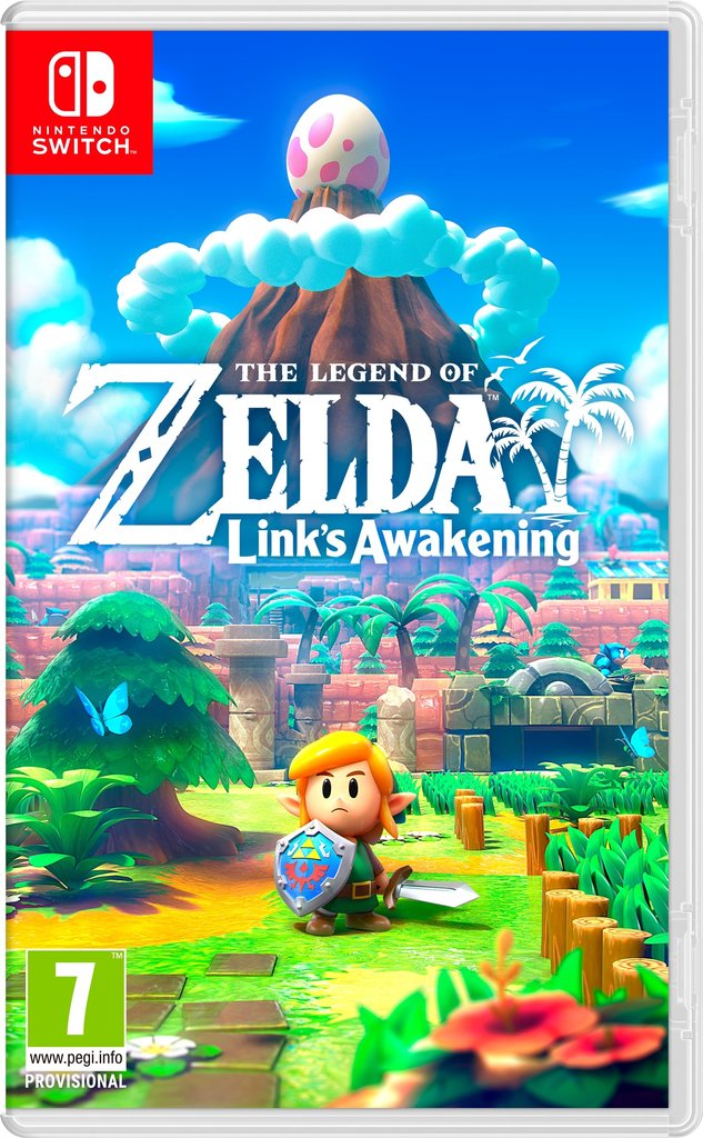 The Legend of Zelda: Link’s Awakening Remake cover