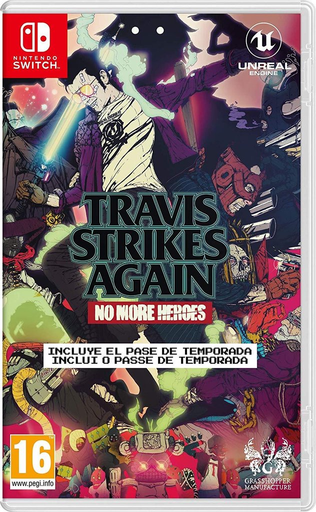 Travis Strikes Again – No More Heroes cover