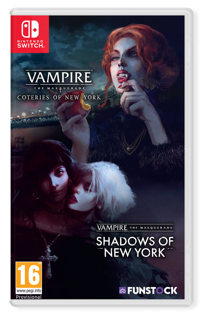 Vampire: The Masquerade – Coteries of New York + Shadows in New York cover