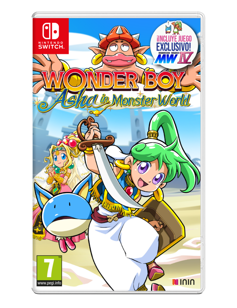 Wonder Boy Asha in Monster World cover