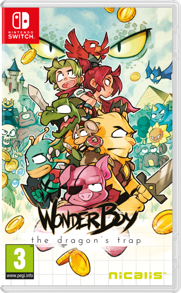 Wonder Boy The Dragon´s Trap cover