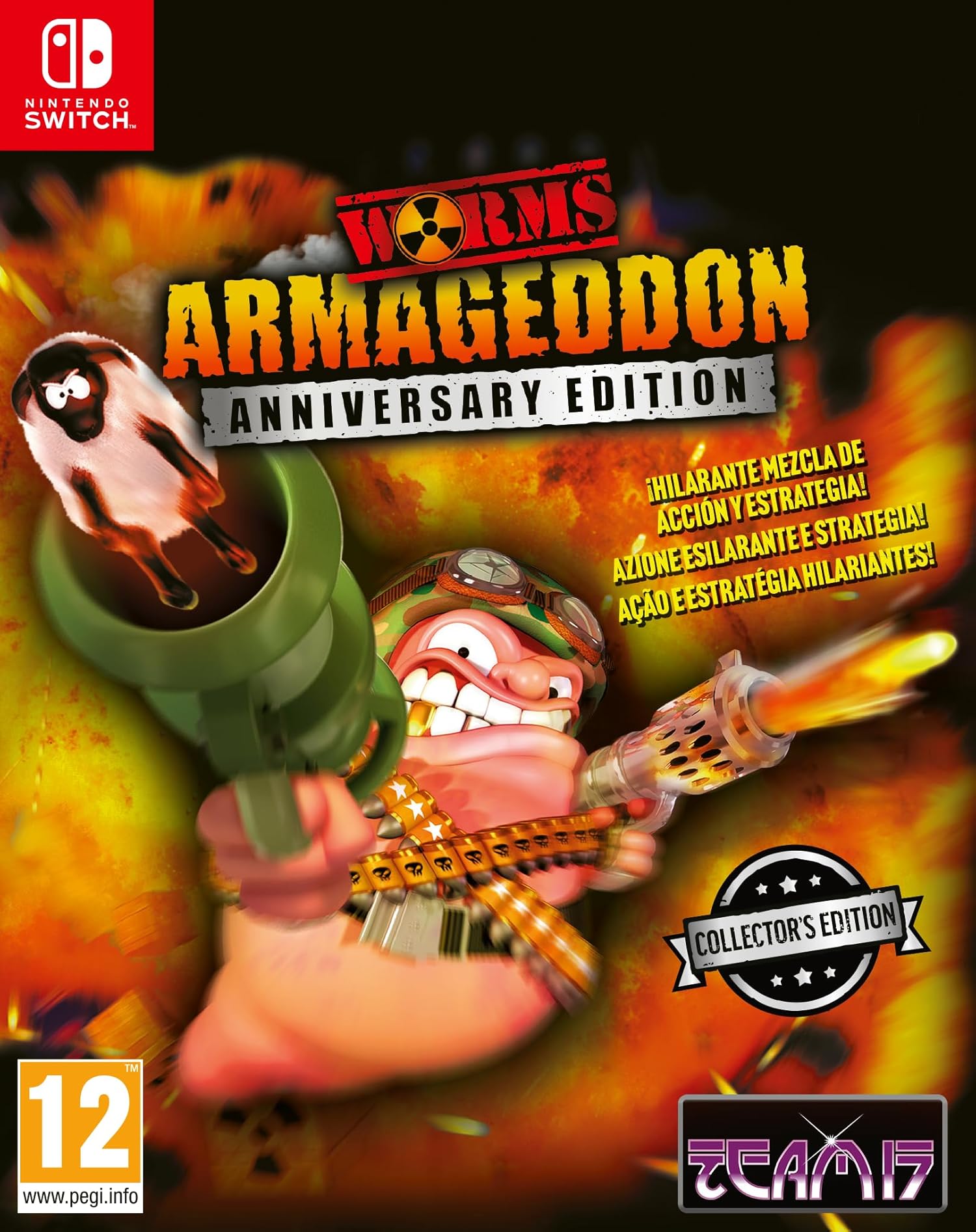 Worms Armageddon Anniversary Edition cover