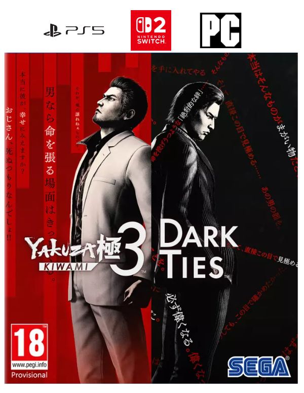 Yakuza Kiwami 3 & Dark Ties cover