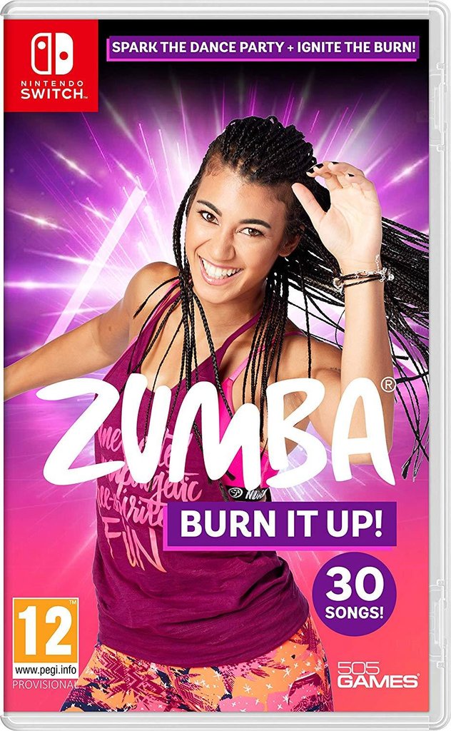 Zumba Burn it up cover